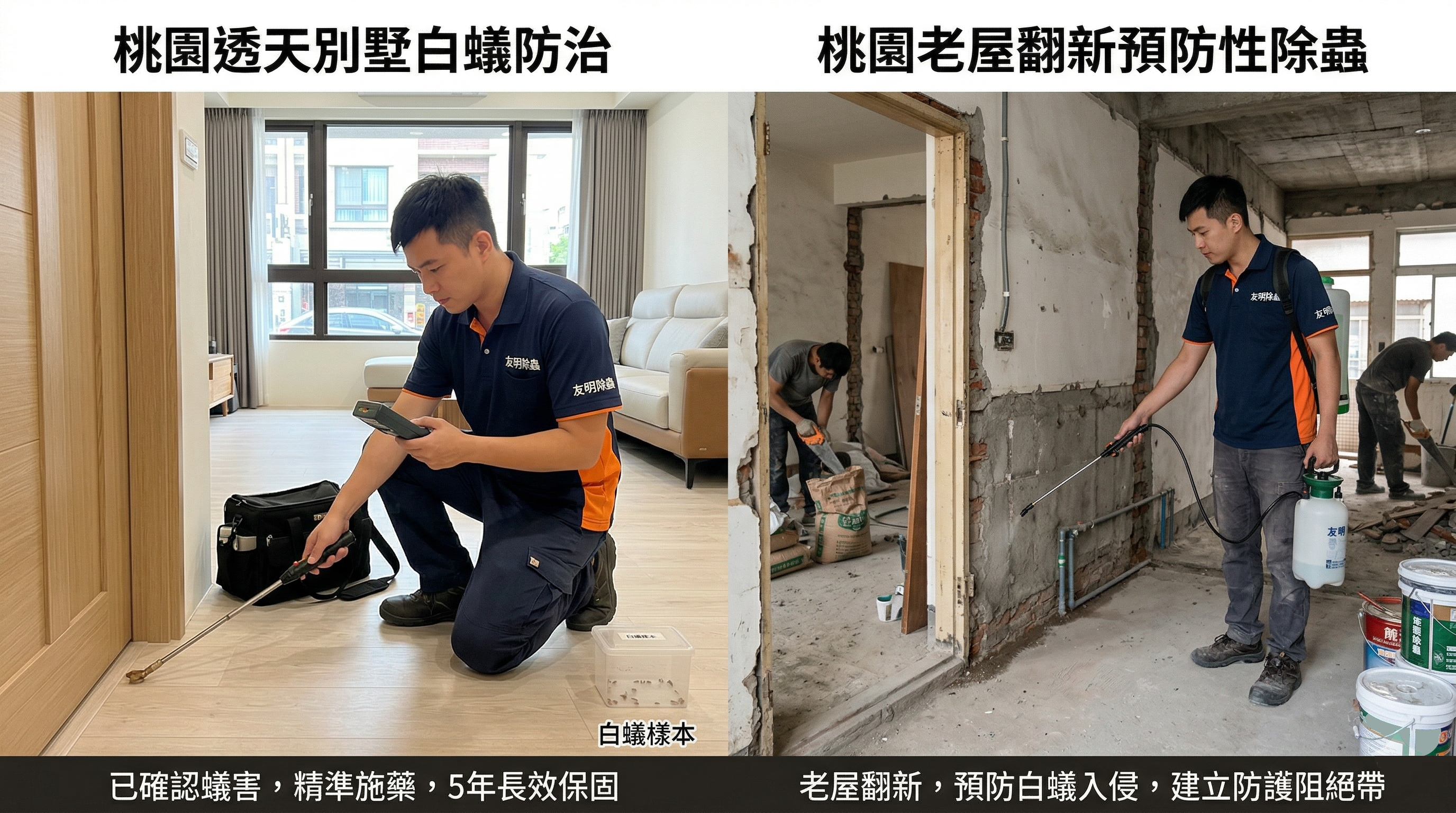 桃園除白蟻推薦友明