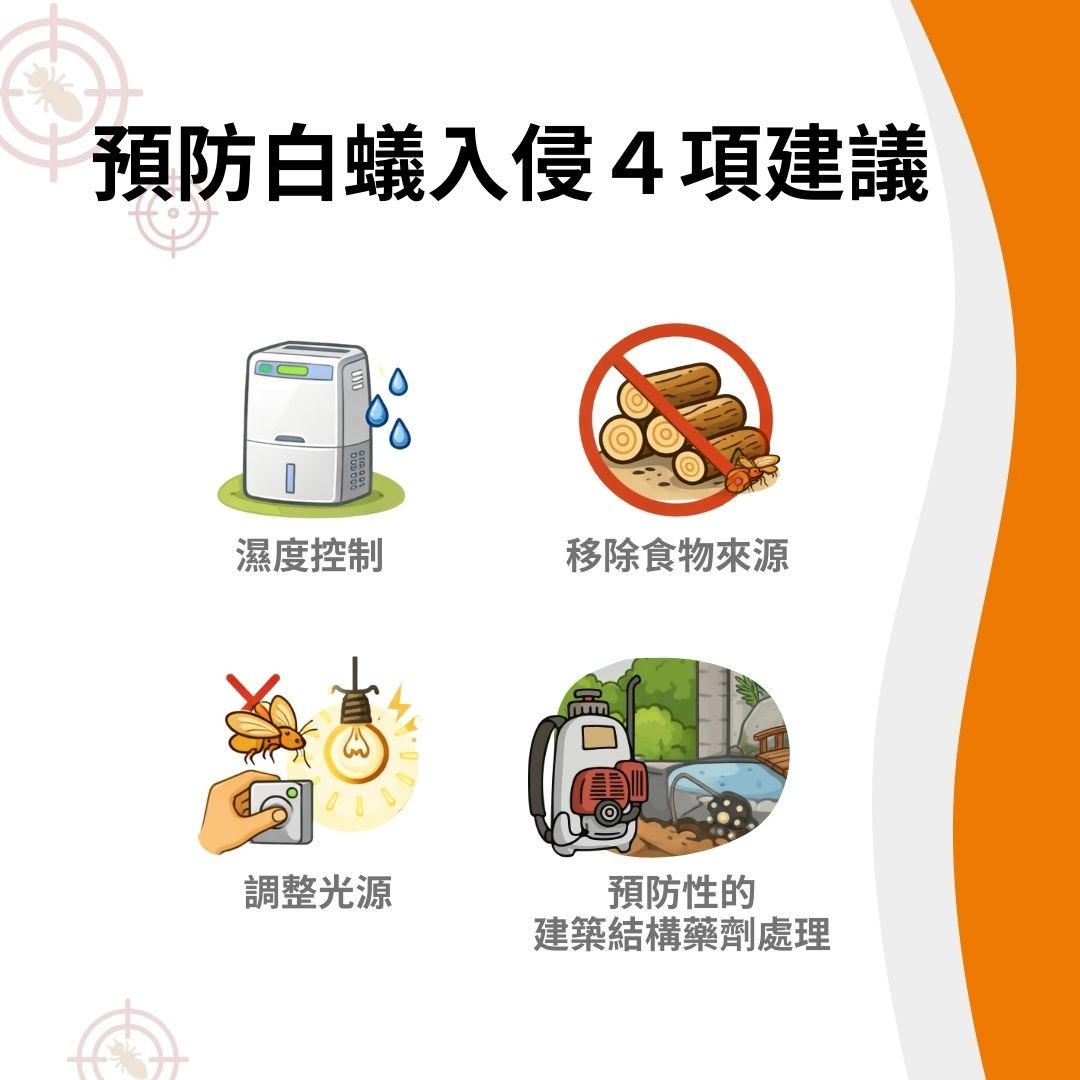 預防白蟻入侵的方法